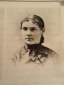 Clara Edwards Paulding two years before her marriage, 1881.