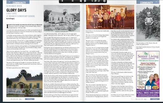 Glory Days at Branch Elementary