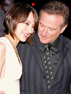 Robin Williams and his daughter, Zelda