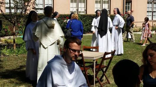 Yes, the Dominican nuns were adorable. They teach, I think, at Marin Central Catholic High School.