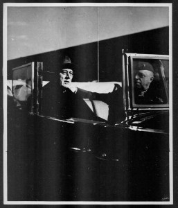 FDR at Camp Lejeune 18 Dec 1944